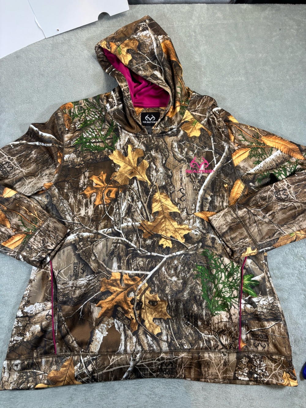 Realtree hoodie size XL